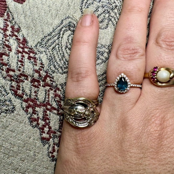 Silver cutlery ring - Picture 11 of 12